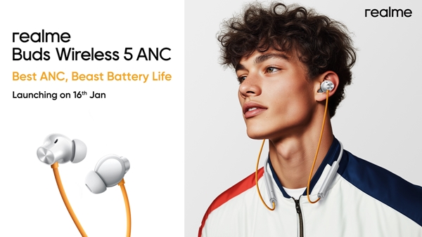 Realme Buds Wireless 5 ANC
