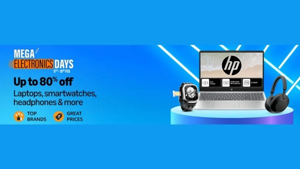 Amazon Mega Electronics days sale 2025