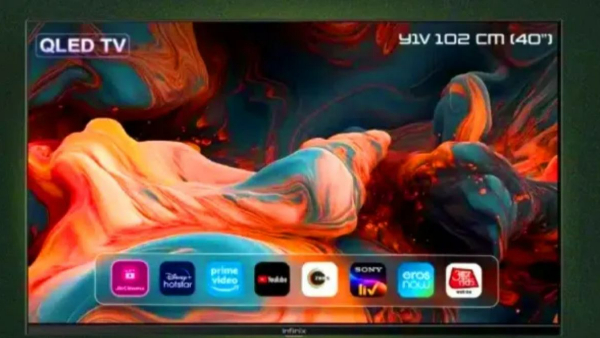Infinix 40Y1V QLED Smart TV Launched in India  Check Specs  amp amp  Price