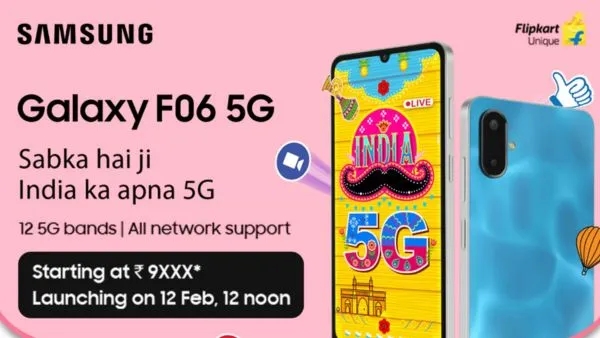 Samsung Galaxy F06 5G smartphone
