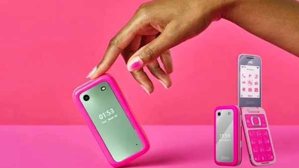 HMD Barbie Flip Phone Launched In India HMD Barbie Flip Phone Launched In India