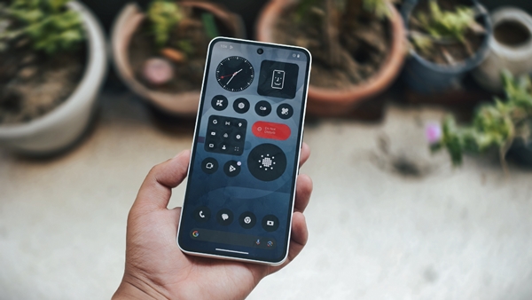 Nothing phone 3a smartphone display