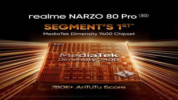 Realme Narzo 80 pro 5G smartphone