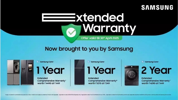 Samsung Care  India Discounted Extended Warranty