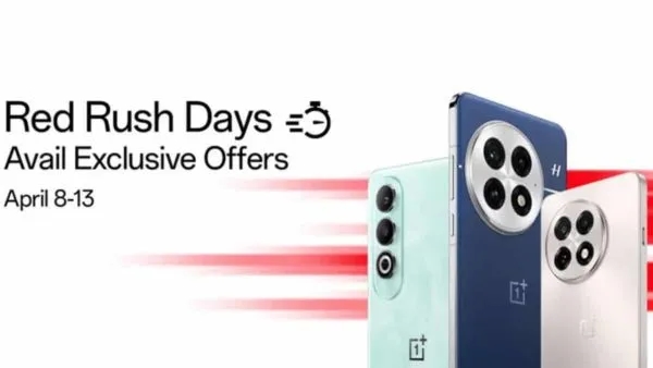 Oneplus Red rush Days sale 2025 Oneplus Red rush Days sale 2025