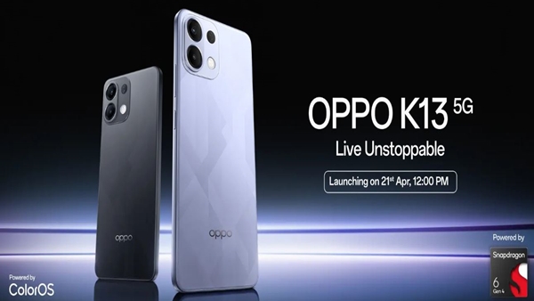 OPPO K13 5G Smartphone launch date