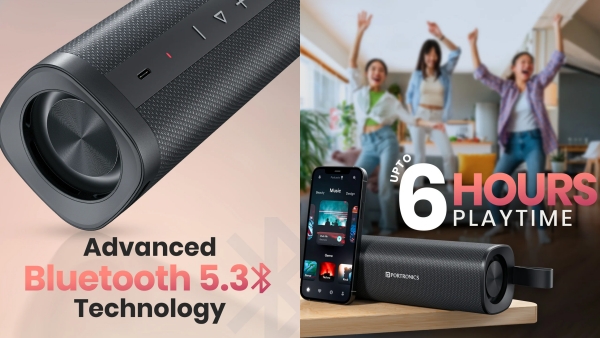Portronics Fynix portable bluetooth speaker launched1