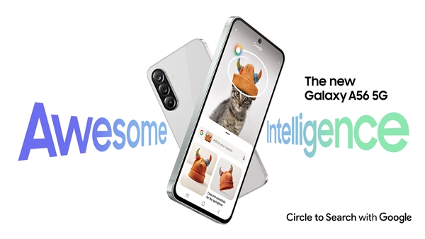samsung galaxy A56 5G and galaxy A36 5G smartphones