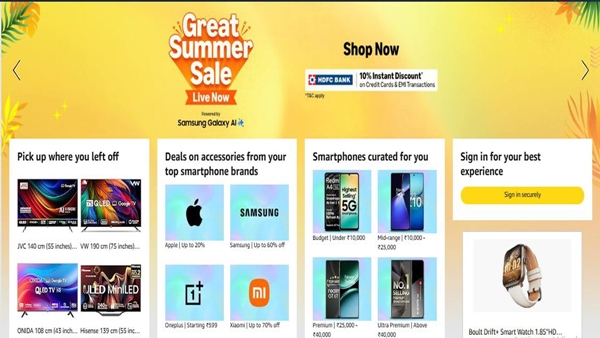 Amazon Launches 2025 Great Summer Sale