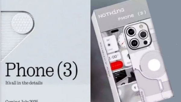 Nothing Phone 3 Teases disappearance of glyph interface ahead of launch in july 2025