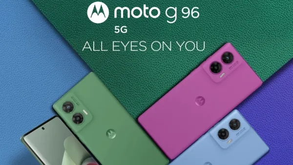 Moto G96 5G smartphone launch date confirmed in india with Snapdragon 7s Gen 3 chipset vegan leather back panel and IP68 rating