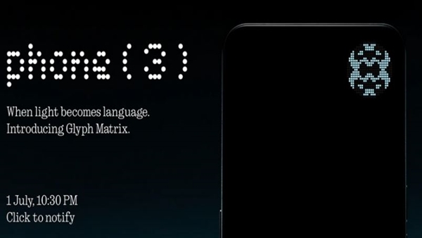 Nothing phone 3 smartphone teased