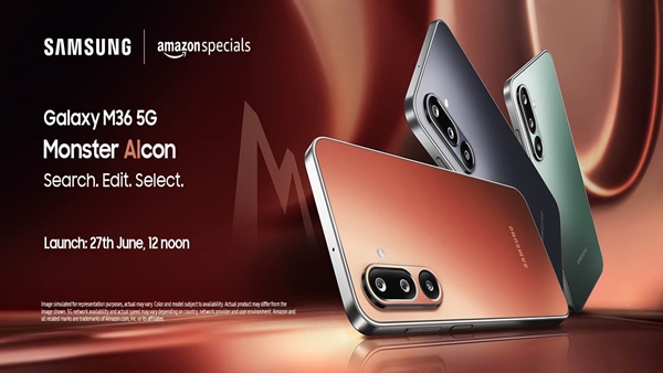 Samsung Galaxy M36 5G smartphone launch date revealed in india