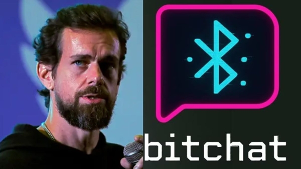 jack Dorsey bluetooth based bitchat mesh app