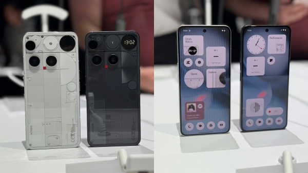 Nothing Phone 3 with Snapdragon 8s gen 4 chipset and glyph matrix