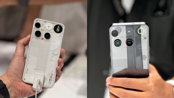 Nothing Phone 3 with Snapdragon 8s gen 4 chipset and glyph matrix