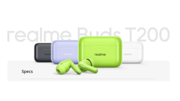 realme Buds T200 TWS Earbuds