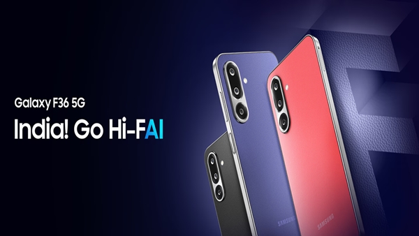 samsung galaxy F36 5G Smartphone display