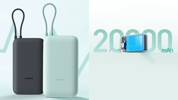 Xiaomi 20000mAh Compact Power Bank launched in india