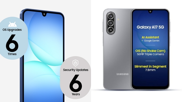 Samsung galaxy A17 5G smartphone features