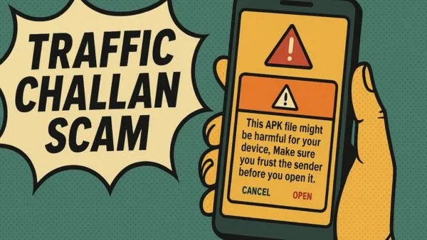 what is whatsapp traffic challan scam how to avoid it here are the tips