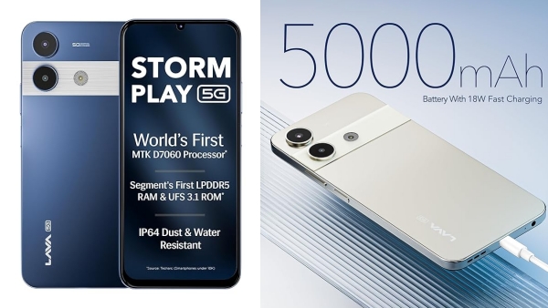 lava storm play 5G smartphone