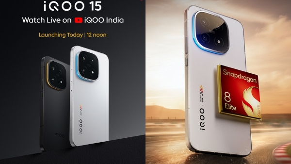 iQOO 15 Smartphone launching today in india