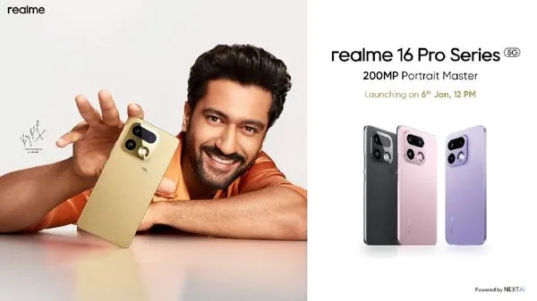 Realme 16 Pro Series smartphone launch date