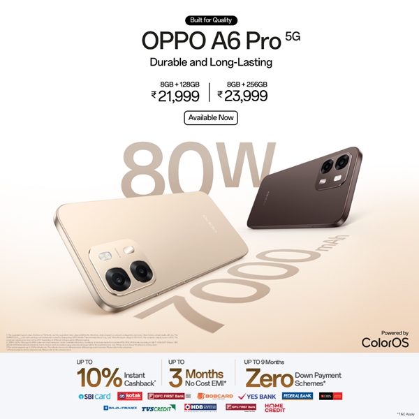 OPPO A6 Pro 5G Smartphone