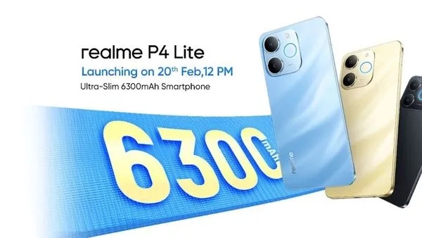 Realme P4 lite 4G smartphone Realme P4 lite 4G smartphone