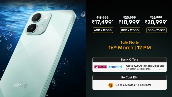 iQOO Z11x 5G Smartphone sale