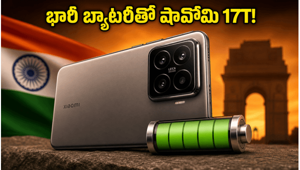 Xiaomi 17T India Launch Date Confirmed: Leica Camera, 6500mAh Battery & Dimensity 8500 Specs Revealed for 2026 Flagship Xiaomi 17T India Launch Date Confirmed: Leica Camera, 6500mAh Battery & Dimensity 8500 Specs Revealed for 2026 Flagship