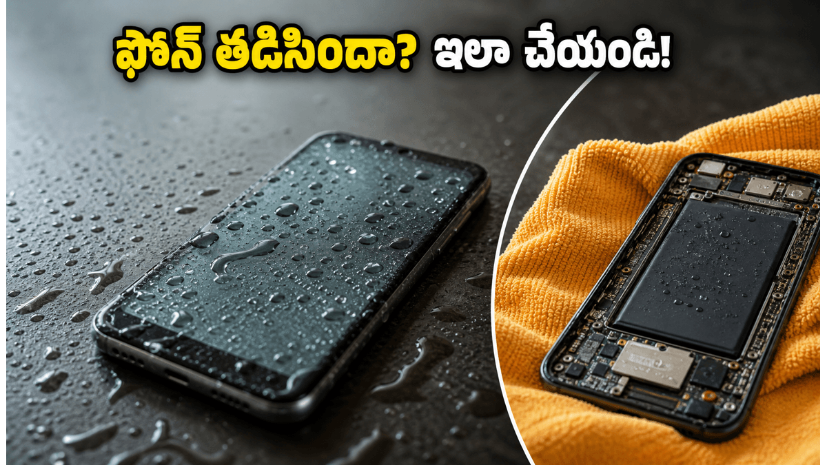 ఫోన్ తడిస్తే డేటా రికవరీ ఇలా చేయండి!