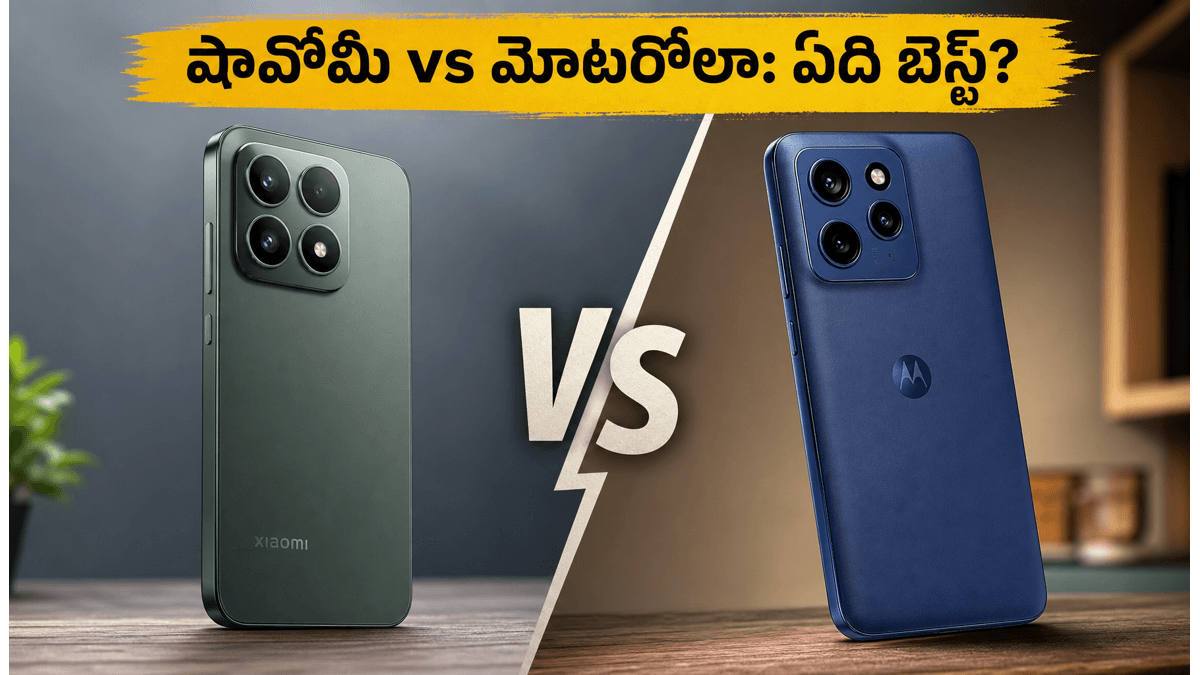 షావోమీ 17T Vs మోటరోలా ఎడ్జ్ 70 ప్రో+: ఏది బెస్ట్?