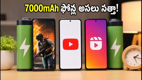 Best 7000mAh and 6000mAh Battery Smartphones: Live Endurance Test Results 2026