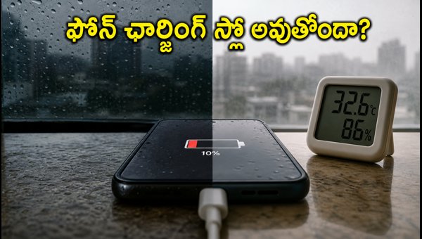 Smartphone Charging Slow in Rainy Season? How Humidity Affects Battery and Tips to Protect It (2026)