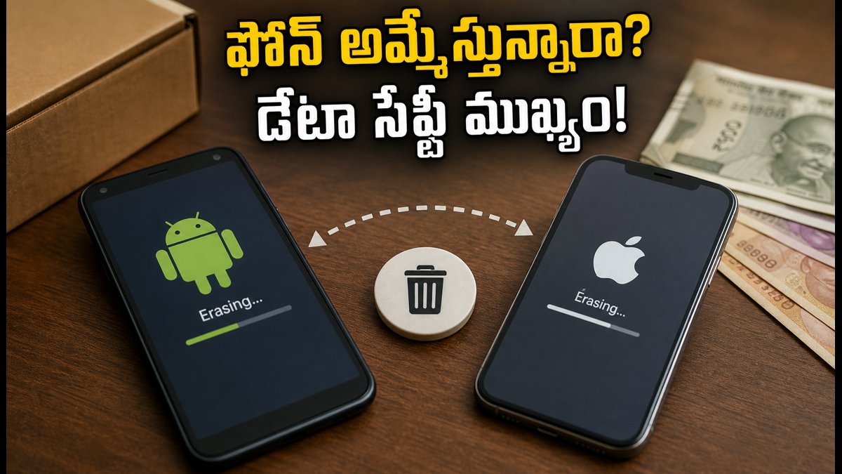 పాత ఫోన్ అమ్మే ముందు ఈ జాగ్రత్తలు తప్పనిసరి!