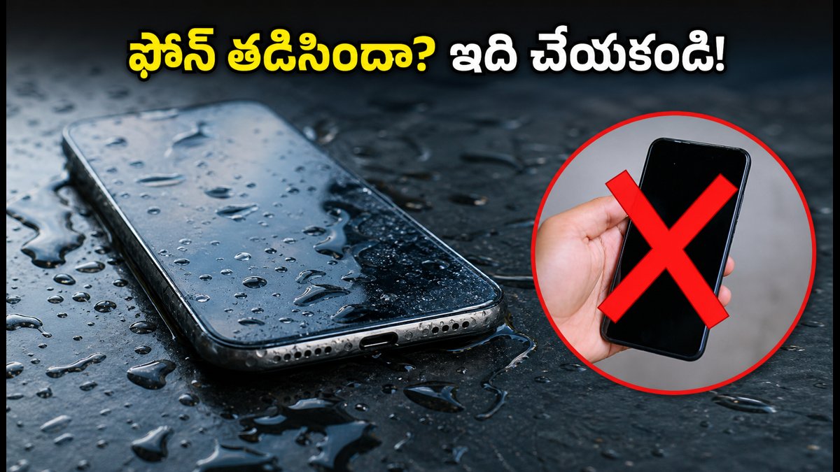 వర్షంలో ఫోన్ తడిసిందా? ఈ జాగ్రత్తలు తప్పనిసరి!