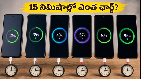 6000mAh Battery Smartphone Charging Speed Test 2026: 120W vs 33W Performance and Safety Review
