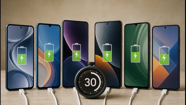 Best 6000-7000mAh Battery Phones Fast Charging Test: 30-Minute Speed Results Revealed (2026)
