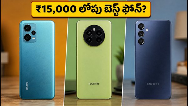 Best Smartphones Under ₹15,000 in 2026: Top Deals on Flipkart & Amazon Sale