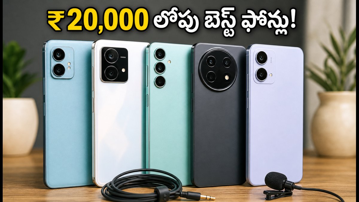 ₹20,000 లోపు బెస్ట్ 120Hz AMOLED ఫోన్లు ఇవే!