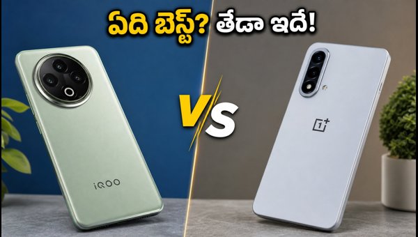 iQOO Z11 vs OnePlus Nord 6 Comparison: Which is the Best Phone Under 40000 in 2026? iQOO Z11 vs OnePlus Nord 6 Comparison: Which is the Best Phone Under 40000 in 2026?