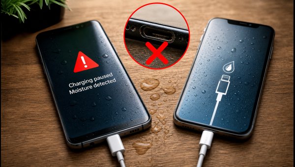 Moisture Detected Error on Phone: How to Fix Charging Paused Issues Safely Without Damaging Hardware Moisture Detected Error on Phone: How to Fix Charging Paused Issues Safely Without Damaging Hardware