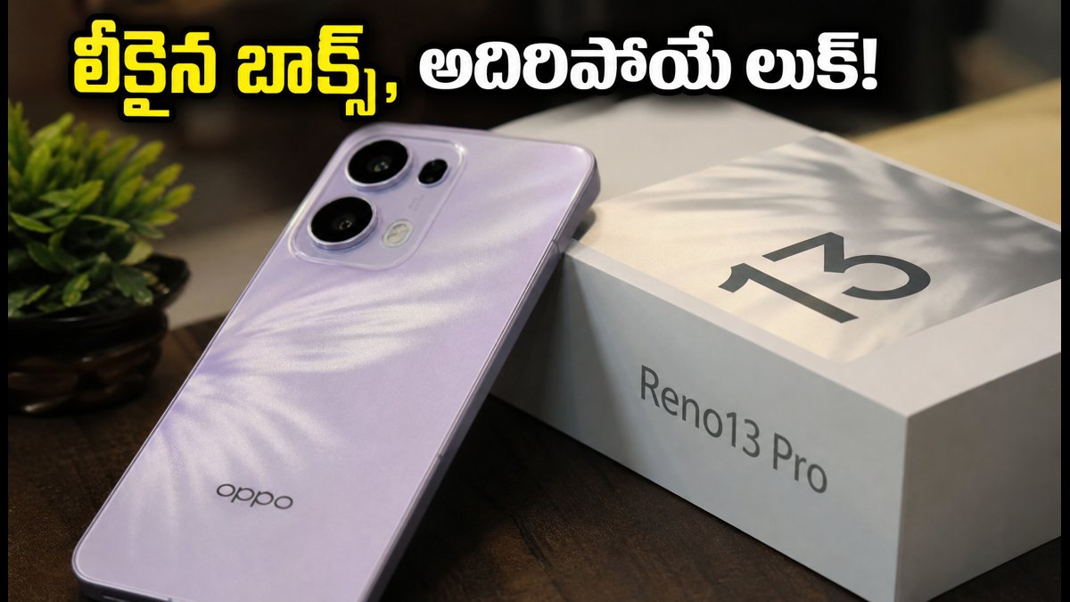 OPPO Reno 13 Pro 5G త్వరలో లాంచ్!