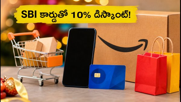 Amazon Great Indian Festival 2026: Get 10% Instant Discount with SBI Cards on Smartphones Amazon Great Indian Festival 2026: Get 10% Instant Discount with SBI Cards on Smartphones