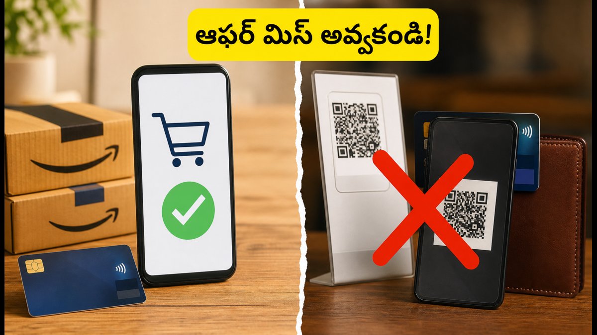 అమెజాన్ సేల్: ఎస్‌బీఐ ఆఫర్ మిస్ అవ్వకండి!