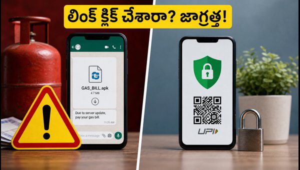 Fake Gas Bill WhatsApp Scam: How to Protect Your UPI Account and Prevent APK Malware Attacks in 2026