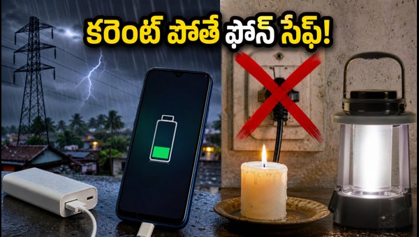 Heavy Rain Alert 2026: How to Save Phone Battery and Stay Connected During Power Cuts in Telangana