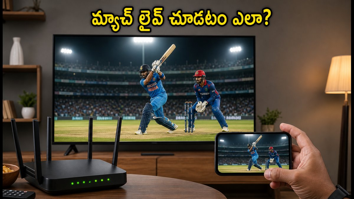 IND Vs AFG T20: లైవ్ స్ట్రీమింగ్, బెస్ట్ ప్లాన్లు